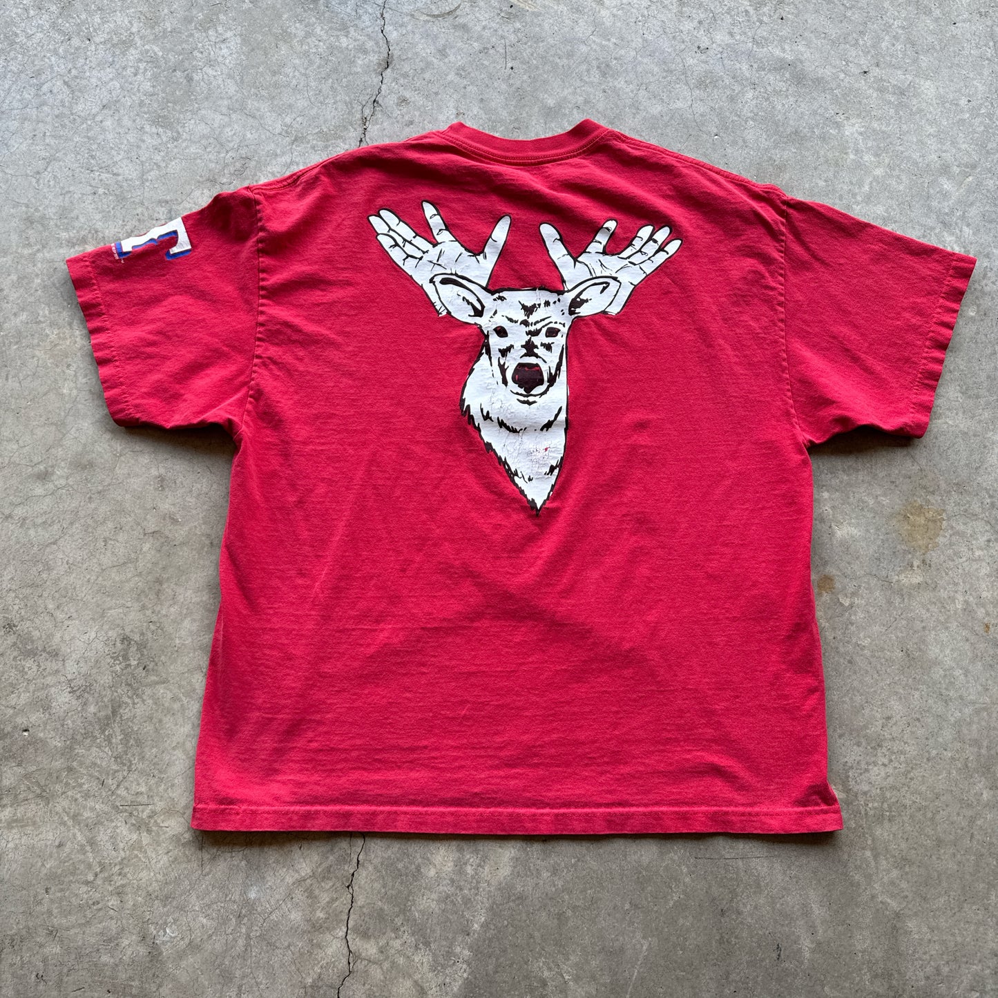 Vintage Claw and Antlers Nike Rangers Tee - XXL