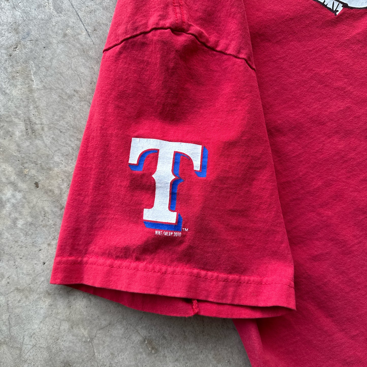 Vintage Claw and Antlers Nike Rangers Tee - XXL