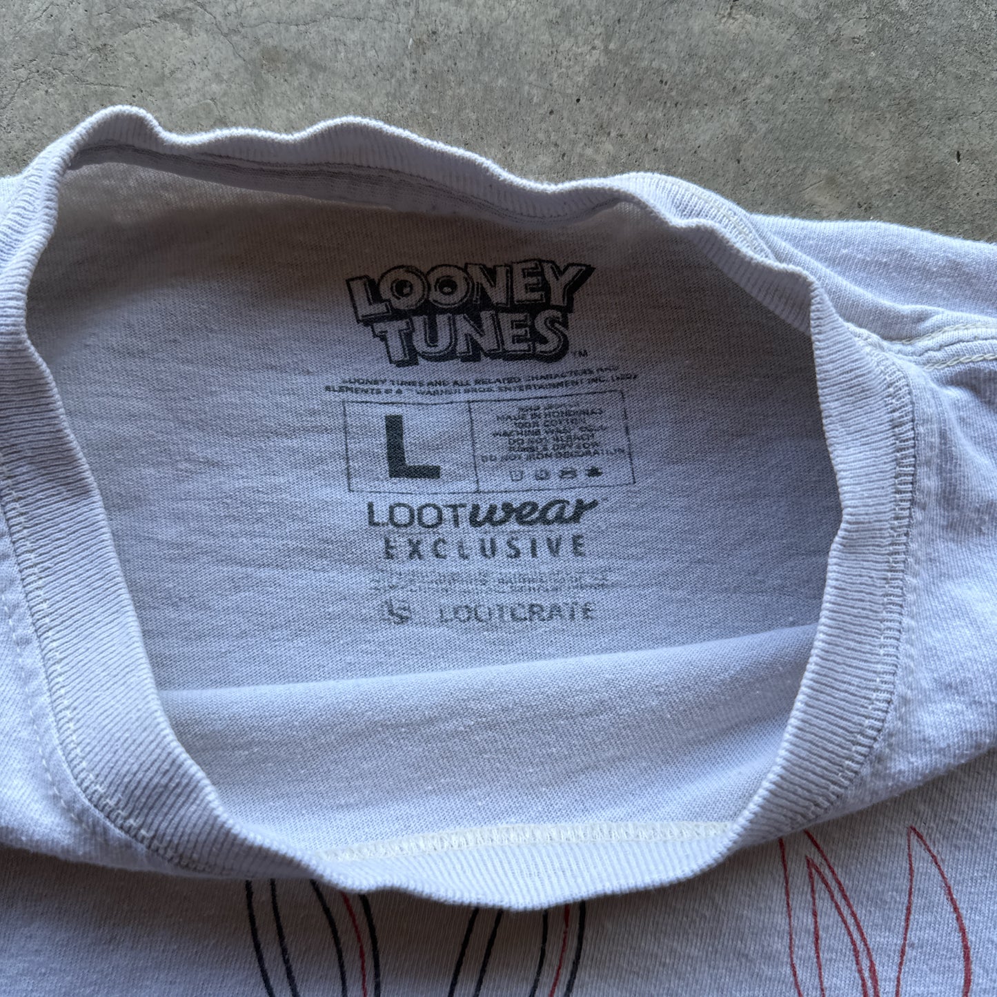 Vintage Looney Tunes Bugs Bunny Tee - L
