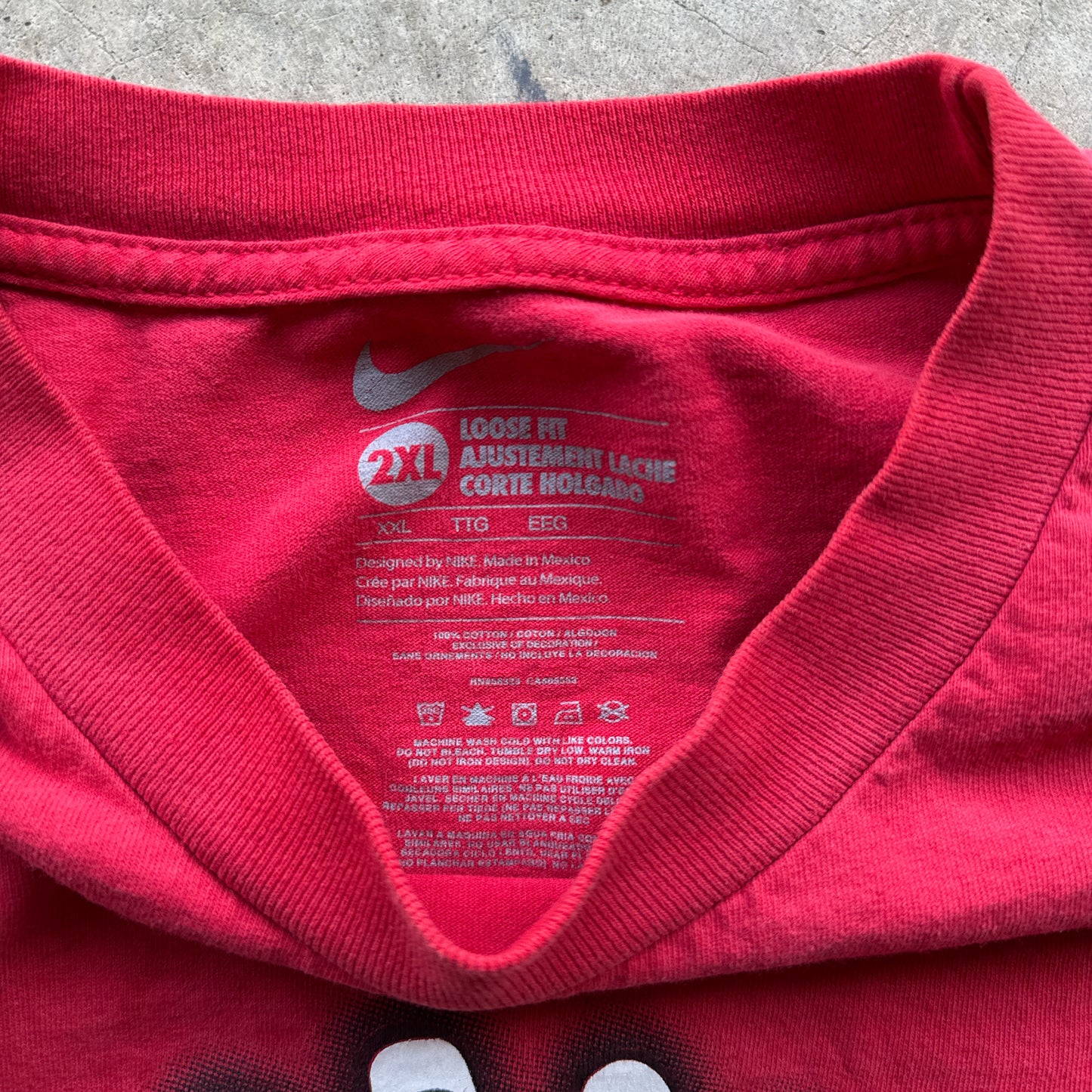 Vintage Claw and Antlers Nike Rangers Tee - XXL