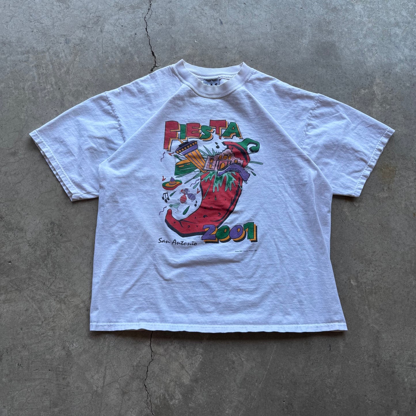 Vintage 2001 ‘Fiesta’ Single Stitch Tee