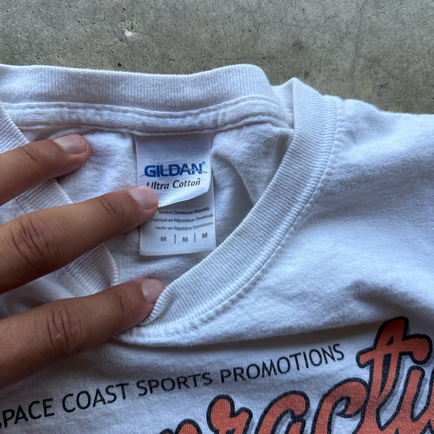 White ‘Chiropractic Games’ Tee - M