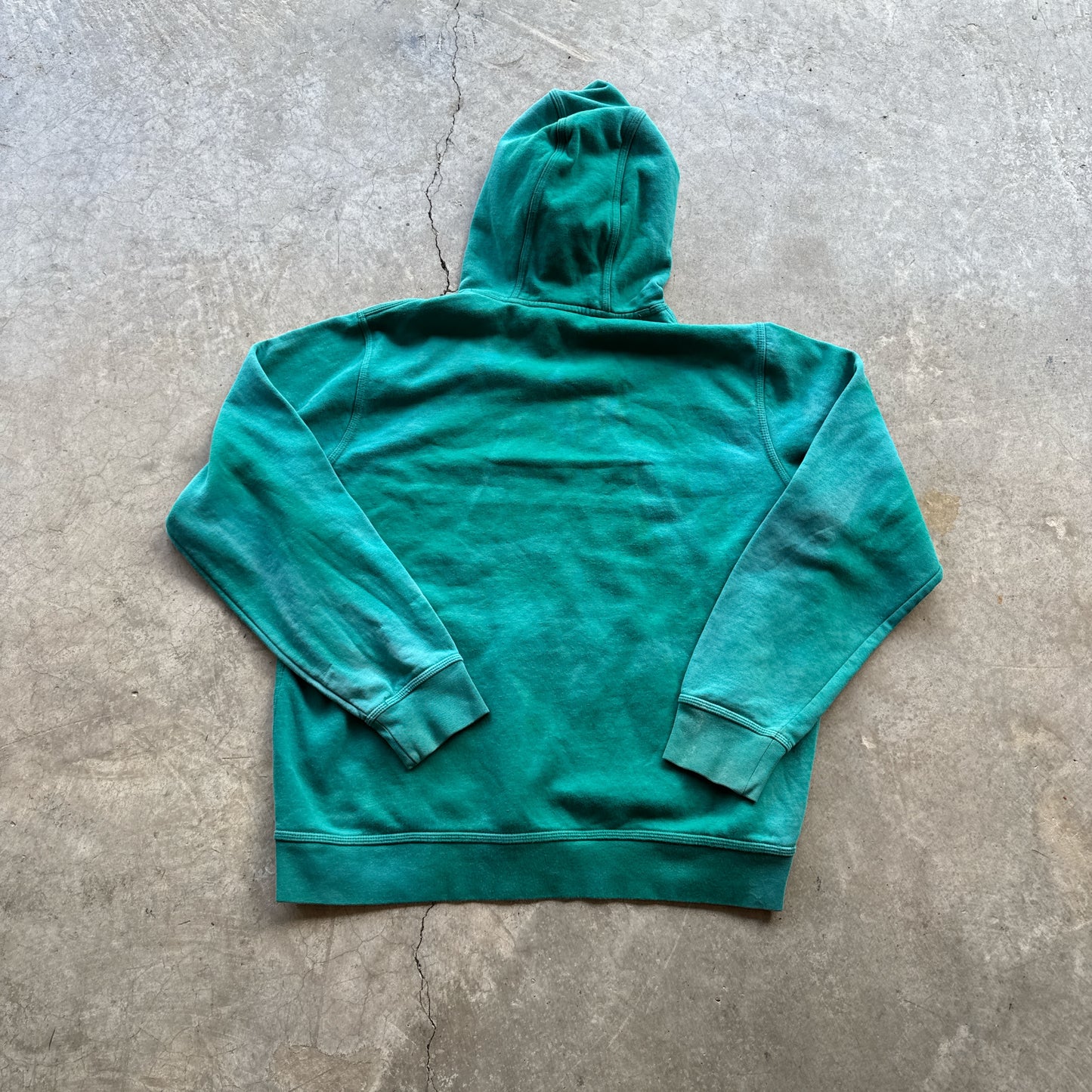 Vintage Nike Green hoodie - XXL
