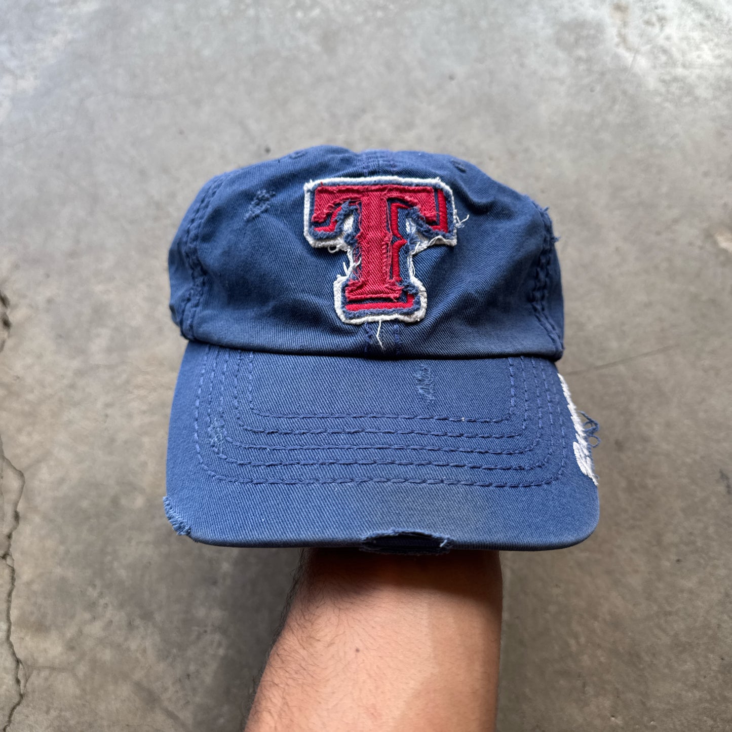 Vintage Texas Rangers Baseball Hat - Adjustable
