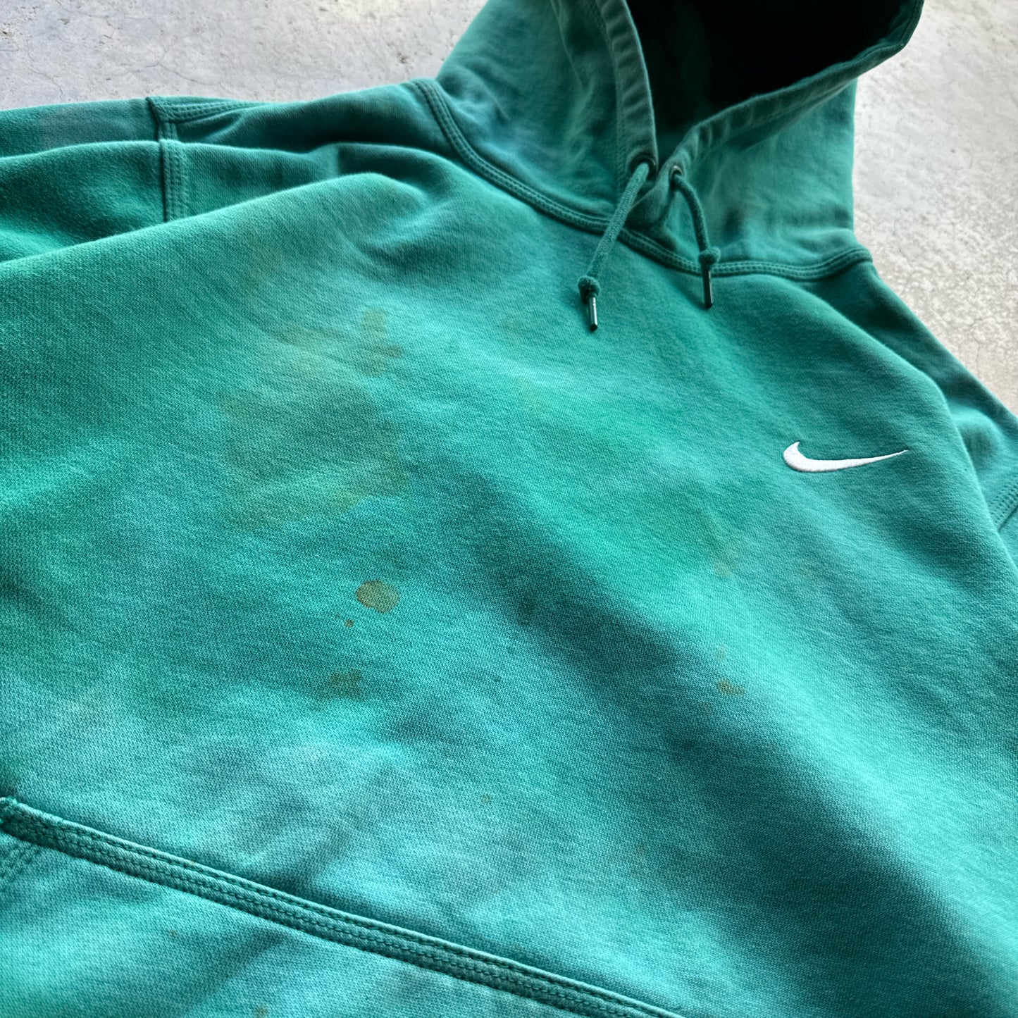 Vintage Nike Green hoodie - XXL