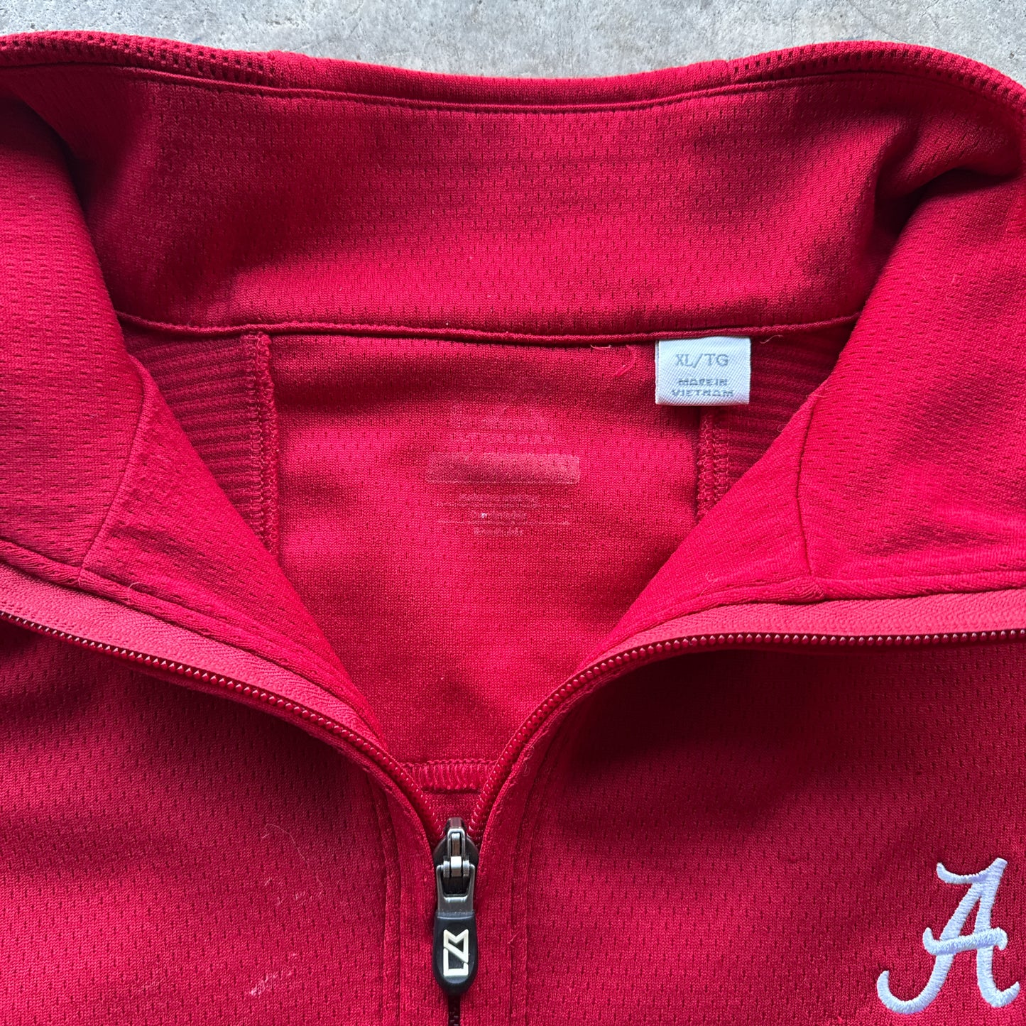 Vintage Alabama Quarter Zip - XL