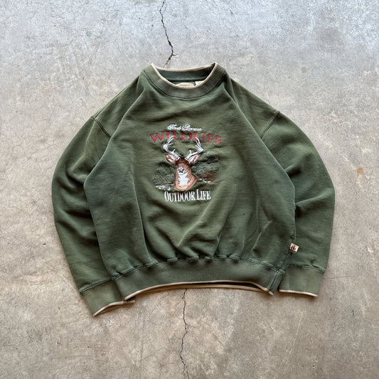 Vintage ‘Outdoor Life’ Crewneck - M