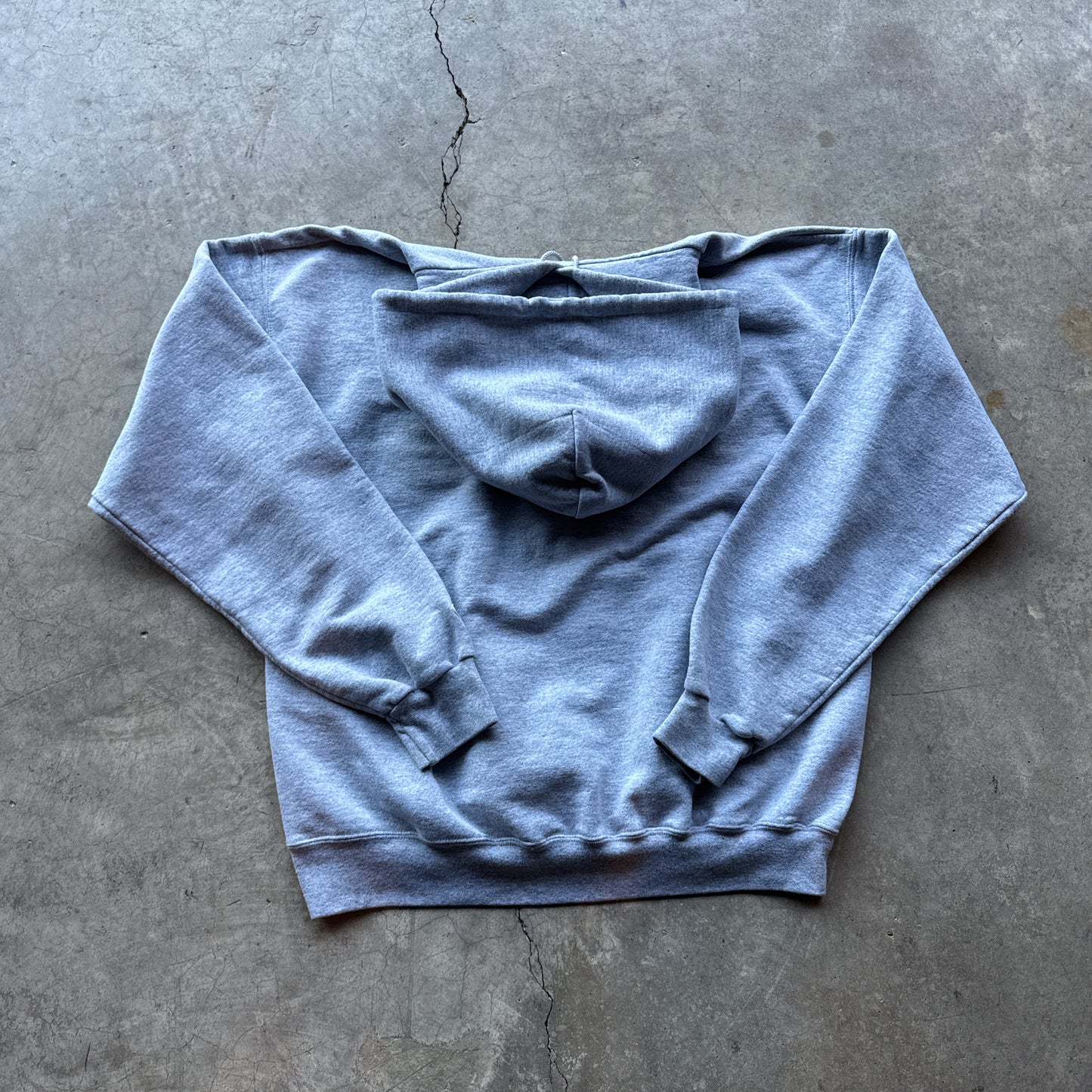 Vintage Boston University Hoodie - L
