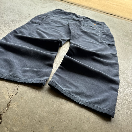 Vintage Navy Carhartt Work Pants - 34x34